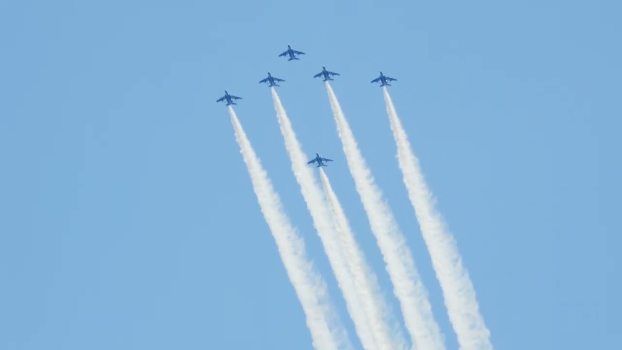 2025／82  ブルーインパルス   氷見まつり