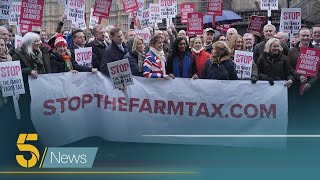 Farmer vs Starmer: Thousands of farmers protest in Westminster over 'unjust' inheritance tax changes