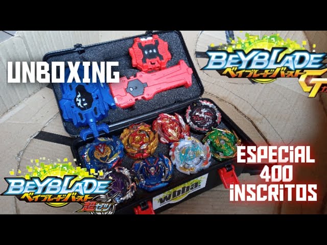 Maleta Beyblade Lançadores Vários Modelos - Nerd Loja