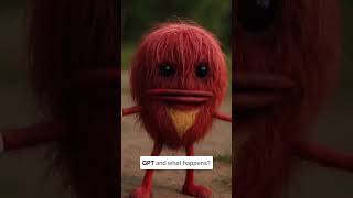 ChatGPT Turns Crayon Scribbles Into 3D Creatures 🤯 | AI Reimagines Kids' Art | #AIshaNEO #shorts