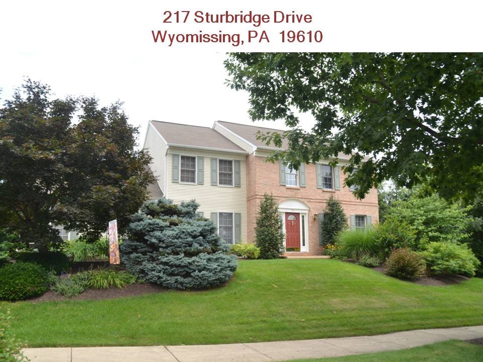 217 Sturbridge Dr. Wyomissing, PA 19610 YouTube