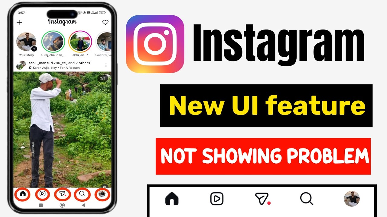 Instagram New UI Features Not Showing| Instagram New Feature Not Showing |Instagram New UI Change