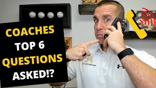 Top questions to be ready for from college coaches