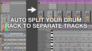 Get Trax - Auto Split Your Drum Rack in Ableton Live