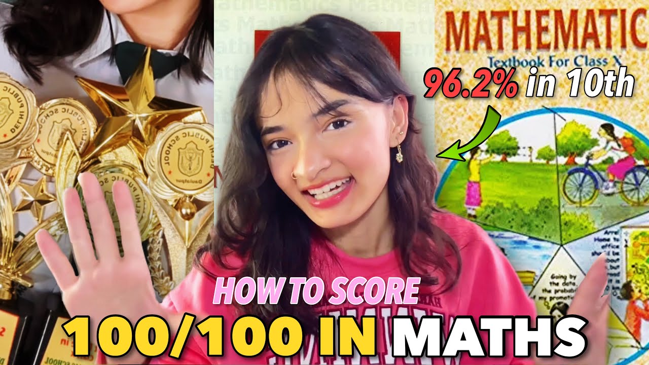 🔥 HOW TO SCORE 100/100 IN MATHS CLASS 10 | score 95%+ in boards - YouTube