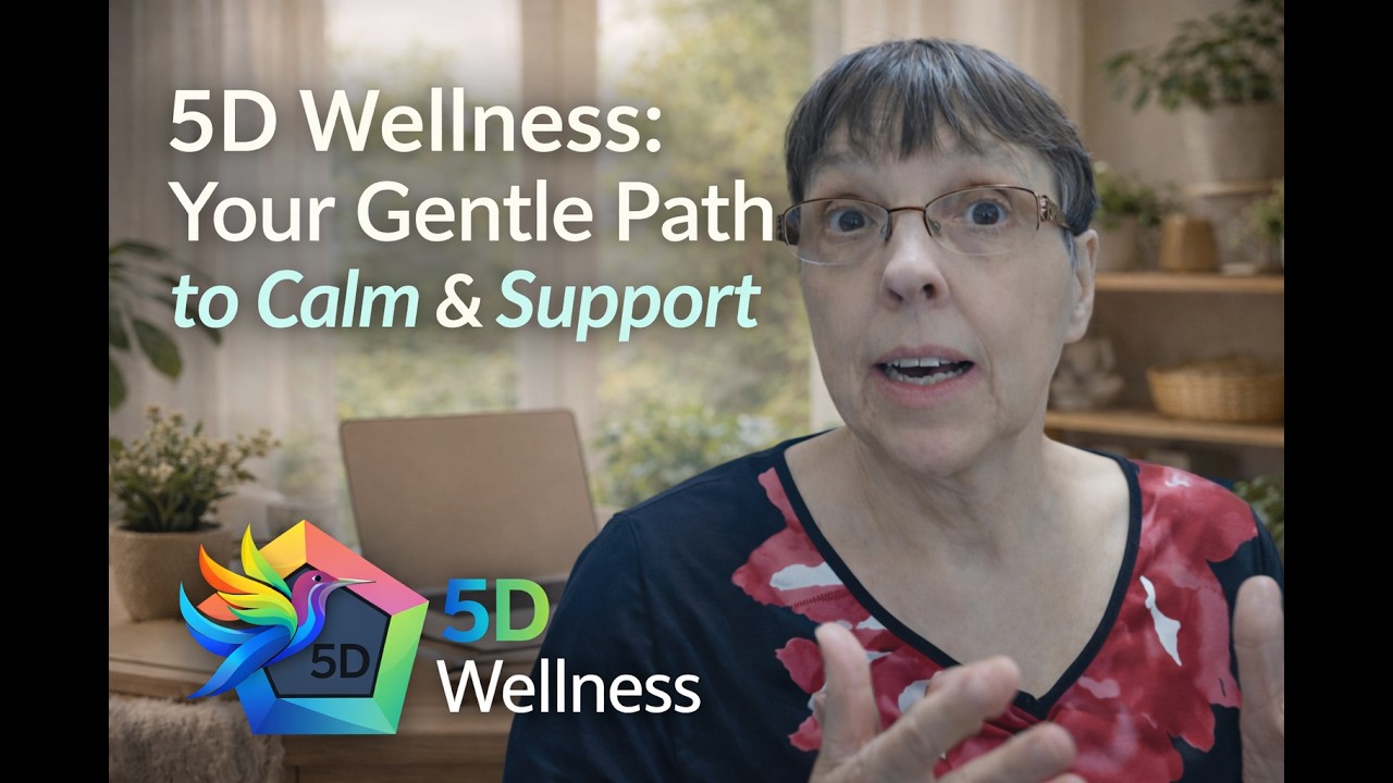 5D Wellness: Your Gentle Path to Calm & Support - YouTube