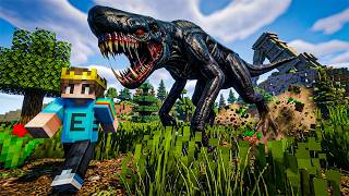 I Survived Most Horror Dinosaur World || ভয়ানক এক অভিযান In Minecraft ! 