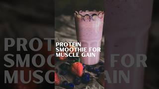 High protein smoothie youtubeshorts shorts