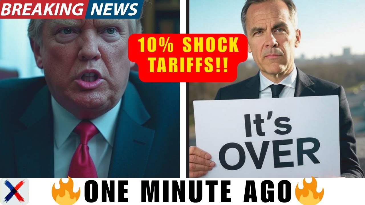 BREAKING: Trump Hits Canada With 10% SHOCK TARIFFS! The INSANE Reason Revealed! Carney's Move?