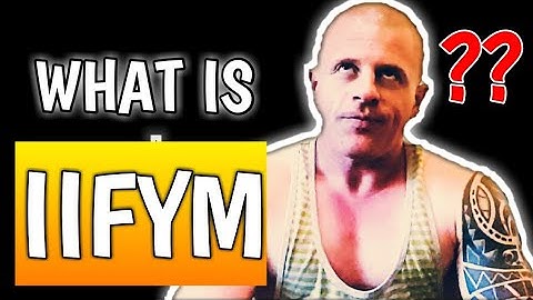 WHAT IS IIFYM | JON SHEPPARD FITNESS