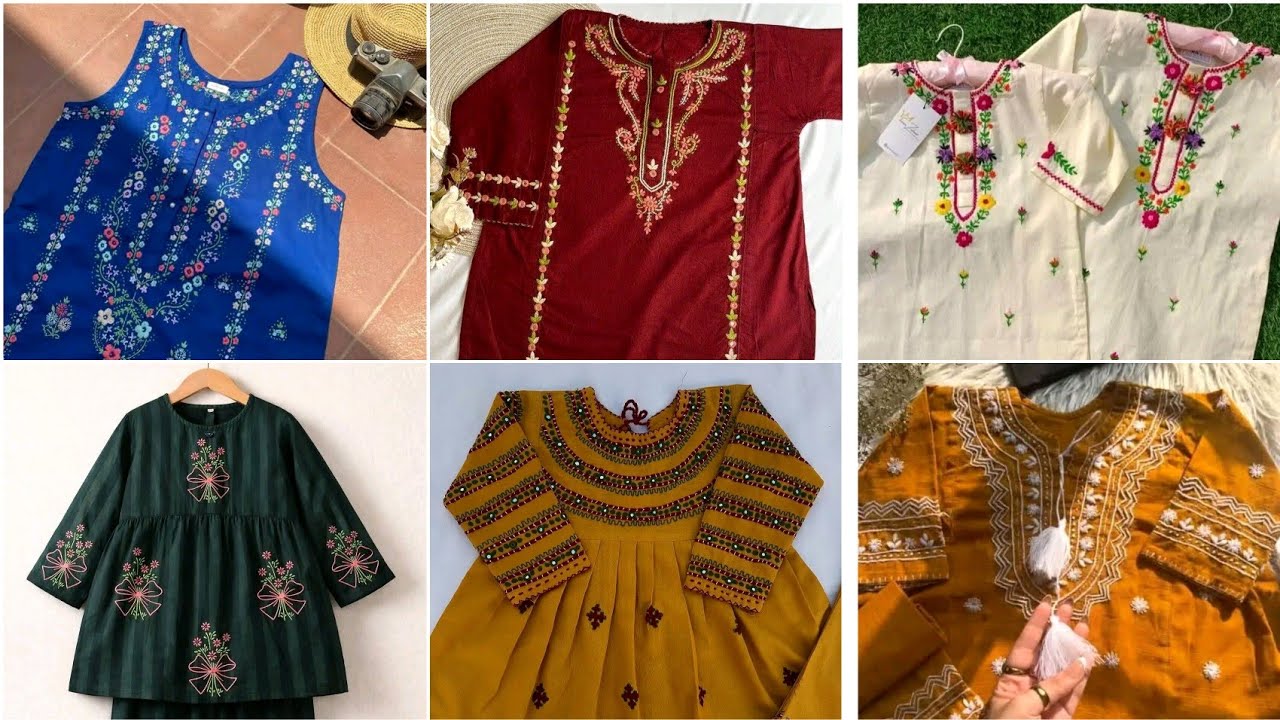 New handmade baby dresses for eid |kids eid collection 