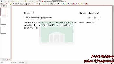 Class 10 | Arithmetic Progression | Exercise 1.3 Problem 10 and 11 | Easy Kannada Explanation