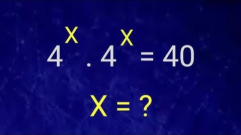 Exponential Problem|Math Olympiad Question|Can You solve this Math Problem?|Exponent and Power Trick