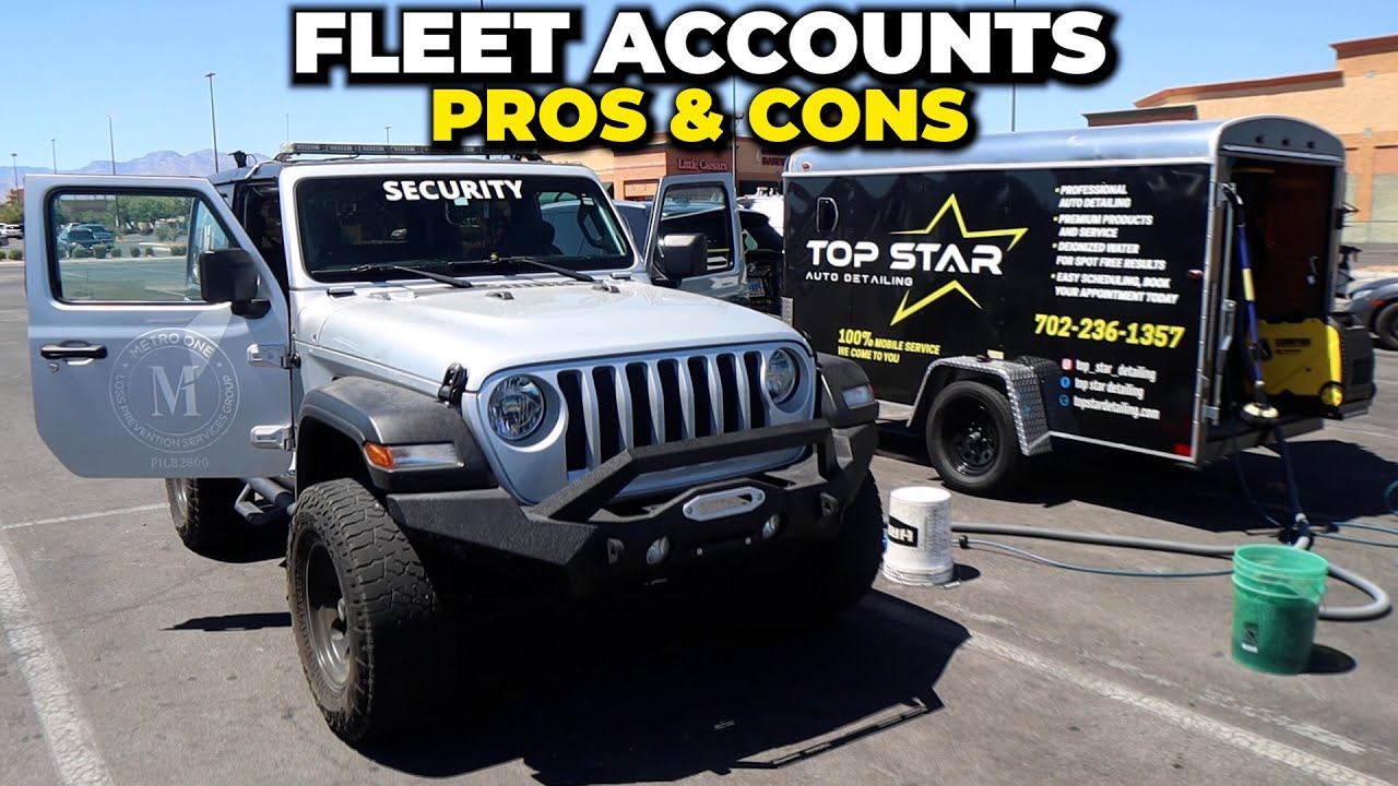 Pros and Cons Of Detailing Fleet Accounts - Top Star Detailing