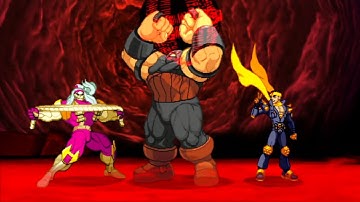 Marvel VS Capcom 2 - Omega Red/Juggernaut/Jin - Expert Difficulty Playthrough