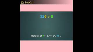 Estimating quotients Tricks #shorts #mathematics #education