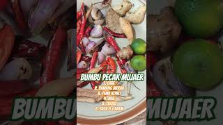 Bumbu Pecak ikan Mujaer Betawi #shorts
