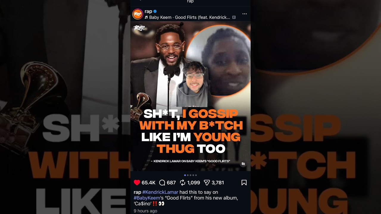 Kendrick Lamar TROLLS Young Thug On Baby Keem Album