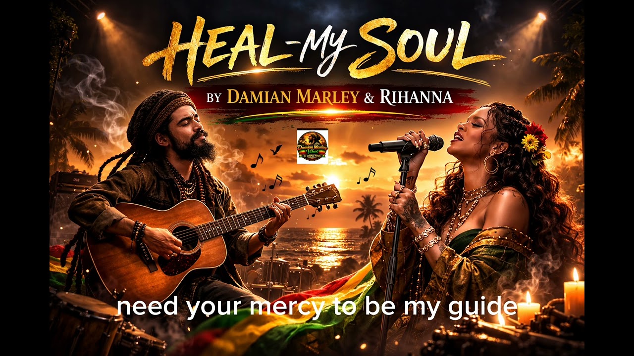 Damian Marley ft Rihanna_ HEAL MY SOUL (official gospel lyrics  audio download)