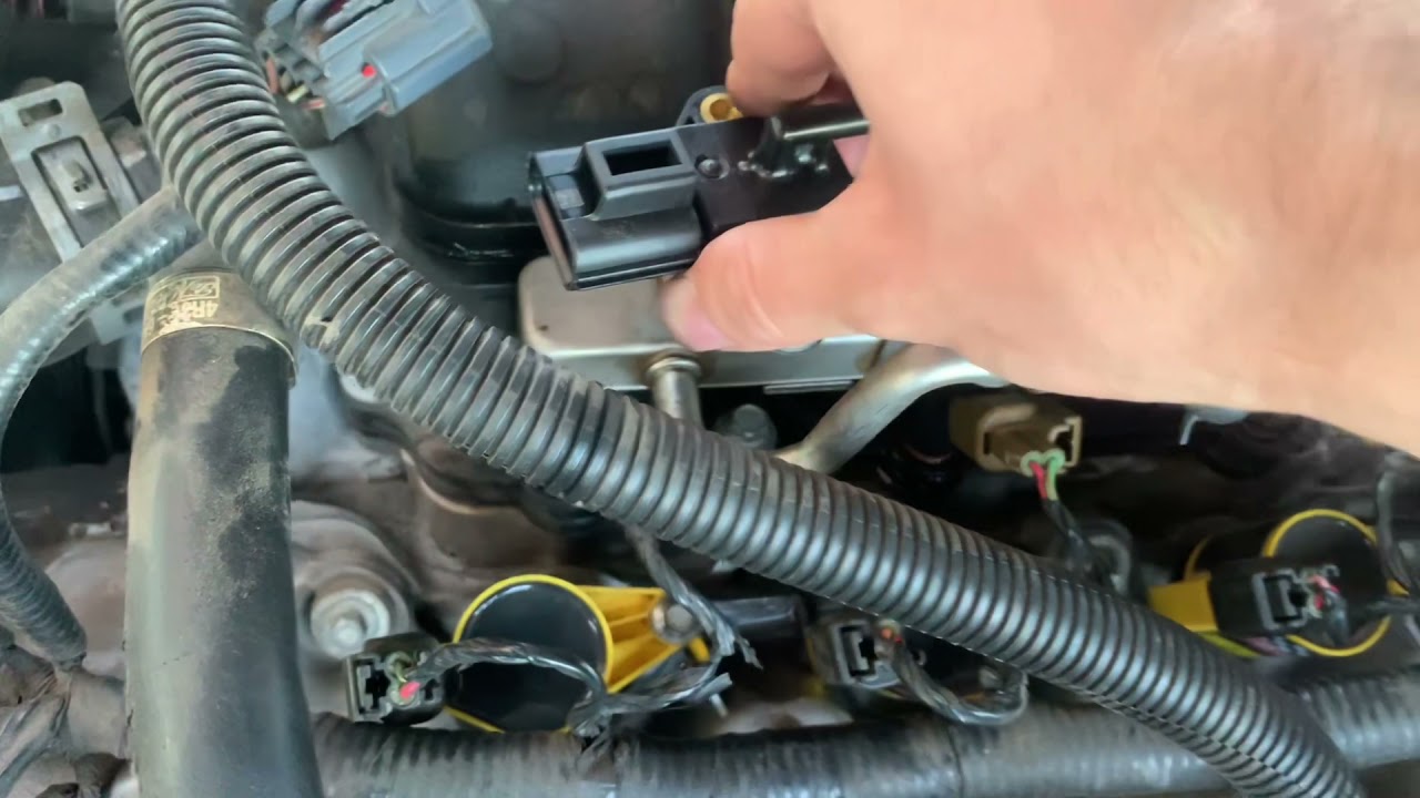 How to install a fuel pressure regulator on a 2008 mustang gt - YouTube