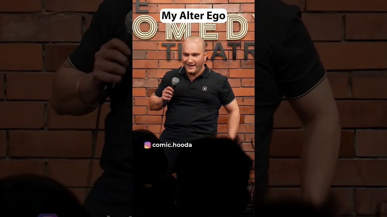 ALTER EGO 😂😂 #COMEDY #standup #funny #ytshorts  #standupcomedy #school #schoolcomedy #music