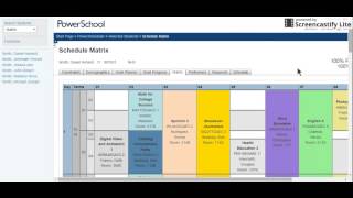 PowerSchool schedules BEFORE going live