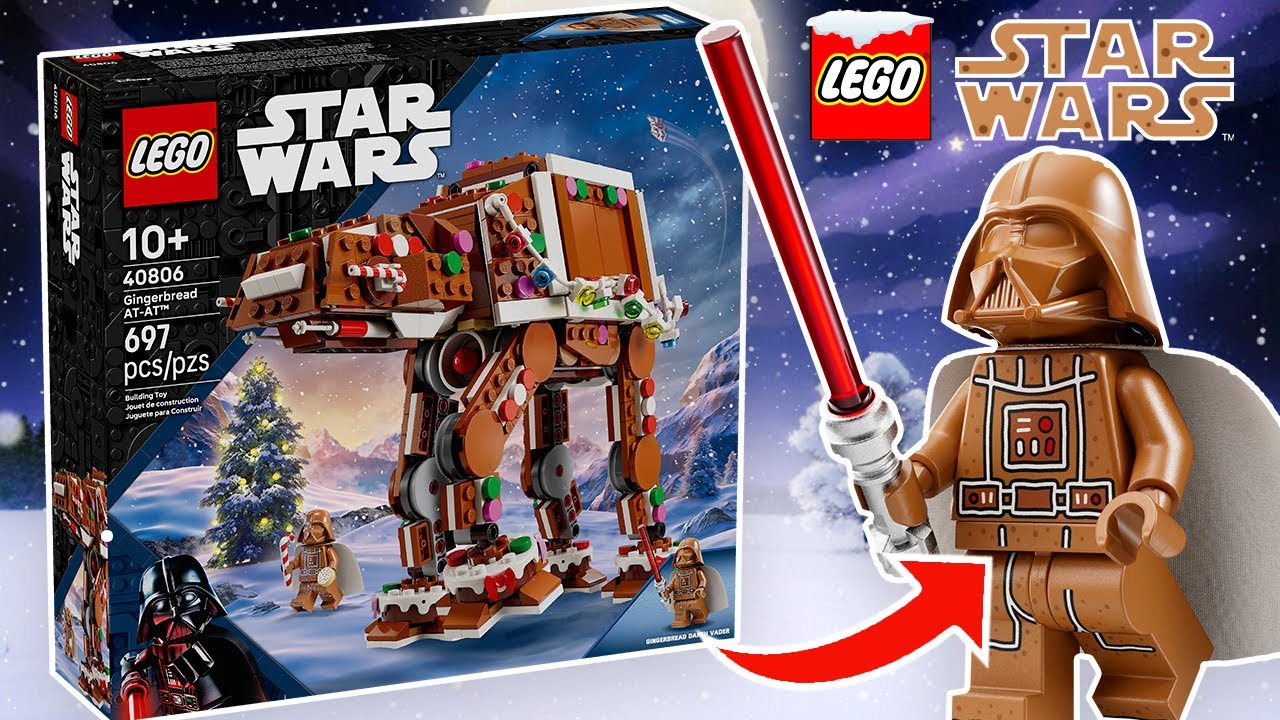 LEGO STAR WARS - ПРЯНИЧНЫЙ AT-AT - ОБЗОР НОВИНКИ 2025 (40806)