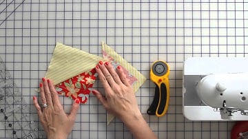 How to Use the Quilt in a Day Flying Geese Ruler - Fat Quarter Shop
