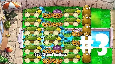 Plants vs Zombies | Last Stand: ENDLESS (68 Flags Completed) PART 3 (iOS Android)