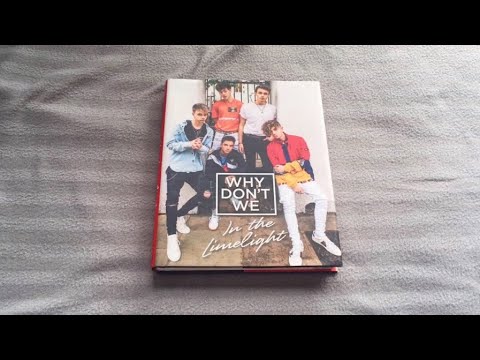 Why Dont We : In the Limelight ♡ Book Flip Through - YouTube