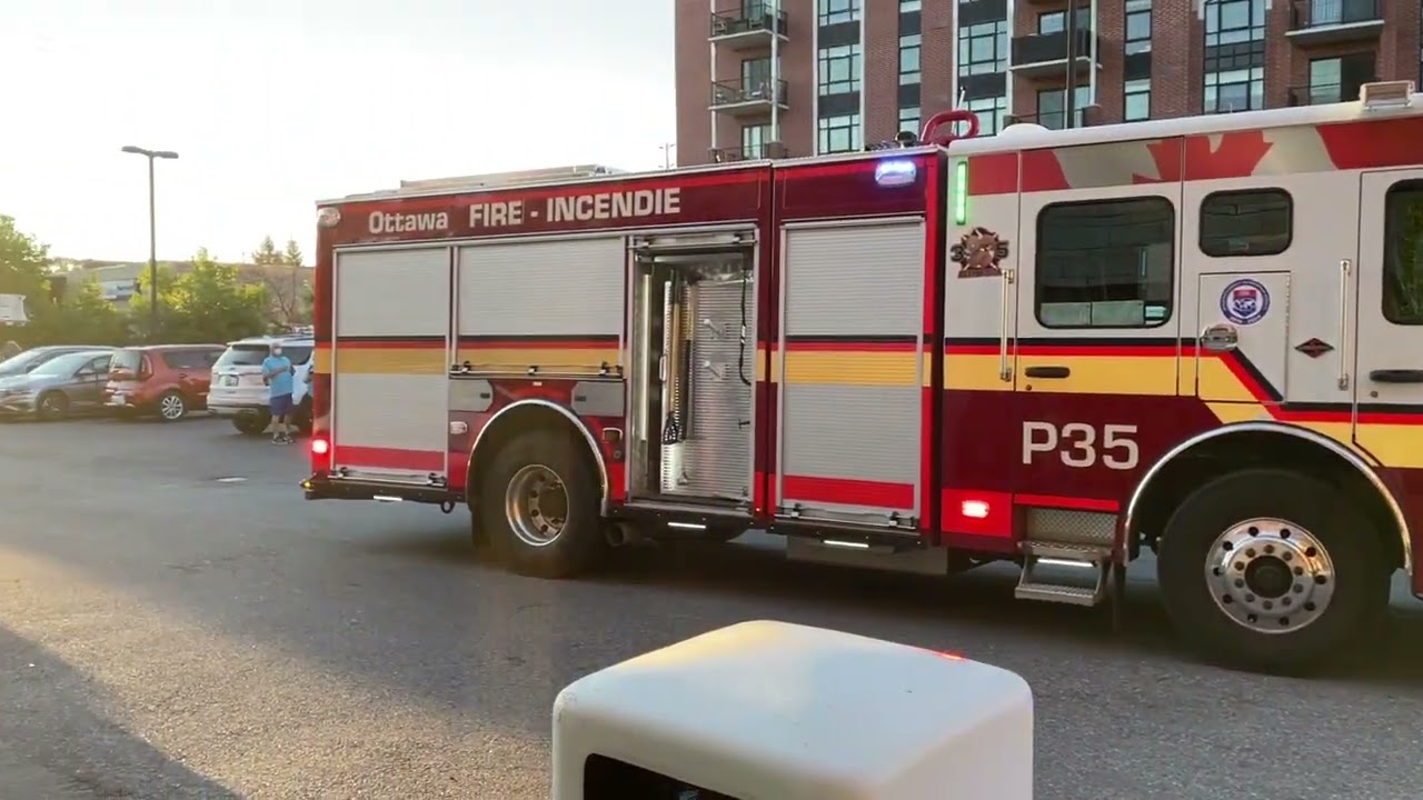 2022-08-06 6:22am Fire Alarm, Residence Inn Ottawa Airport