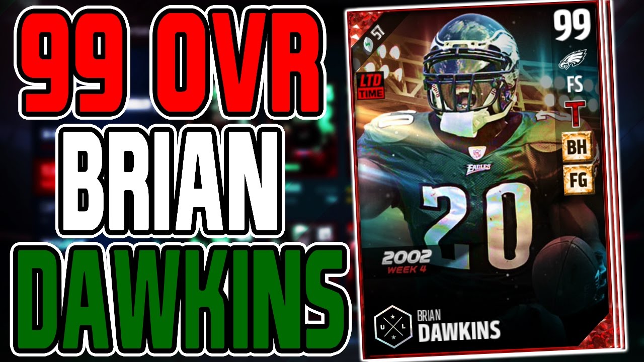 MADDEN 17 NEW LIMITED TIME ULTIMATE LEGEND BRIAN DAWKINS & LIMITED TIME ULTIMATE LEGEND WILL SHIELDS