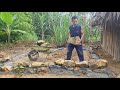 Trieu Khang demolished the old house and built a new one.