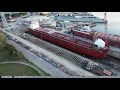 The Birth of a new Great Lakes freighter.