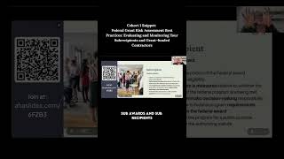 Cohort 1: Federal Grant Risk Assessment Best Practices