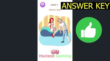 Brain Test: Nurse Story Puzzle LEVEL 1 Help her sleep - Gameplay Walkthrough Android IOS