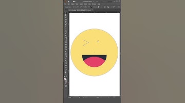 HA HA Emoji Design in Illustrator😆