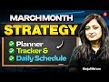 March Strategy for Bank Exams 2026 | Daily Routine, Planner &amp; Tracker ! By Kinjal Ma'am