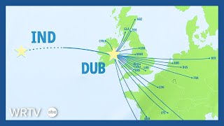 Indianapolis International Airport adding direct flight to Dublin in May 2025