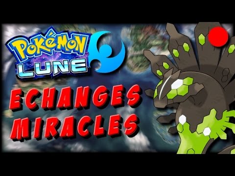anecdotes about life POKEMON SOLEIL & LUNE - ECHANGES MIRACLES, ZYGARDE CAPSULE D'ARGENT !