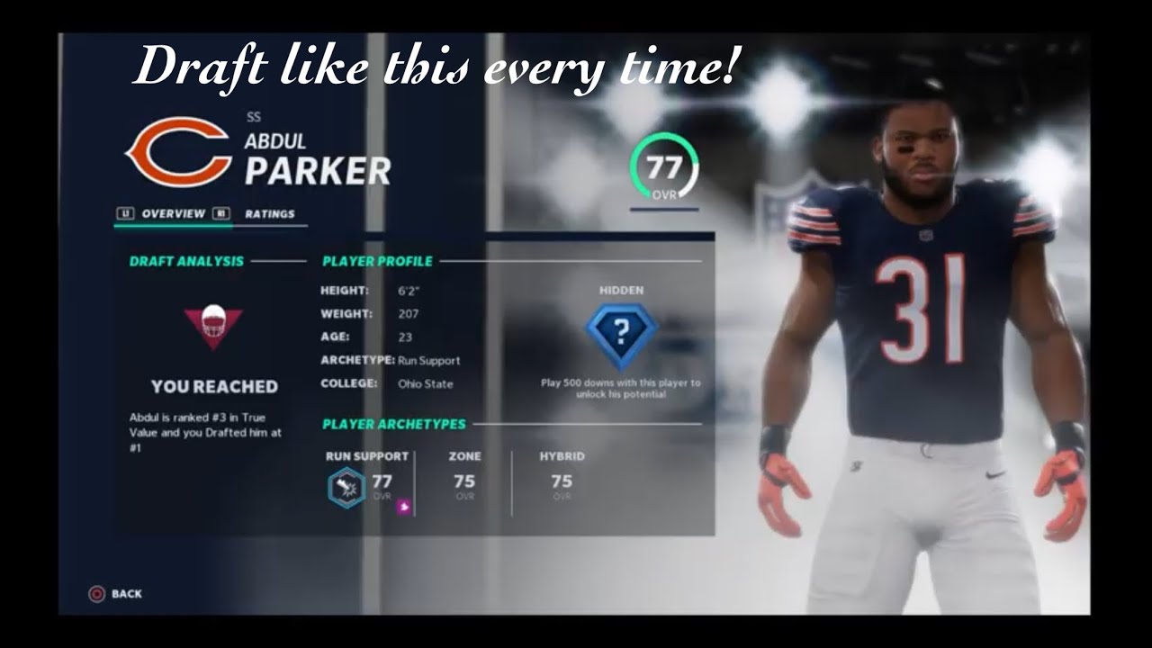 How To Draft Like A Pro In Every Draft Class In Madden 21 Franchise