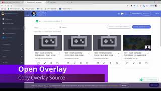 How to resize Streamelements overlay in Lightstream