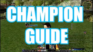 Lotro Champion Guide 5 Tips