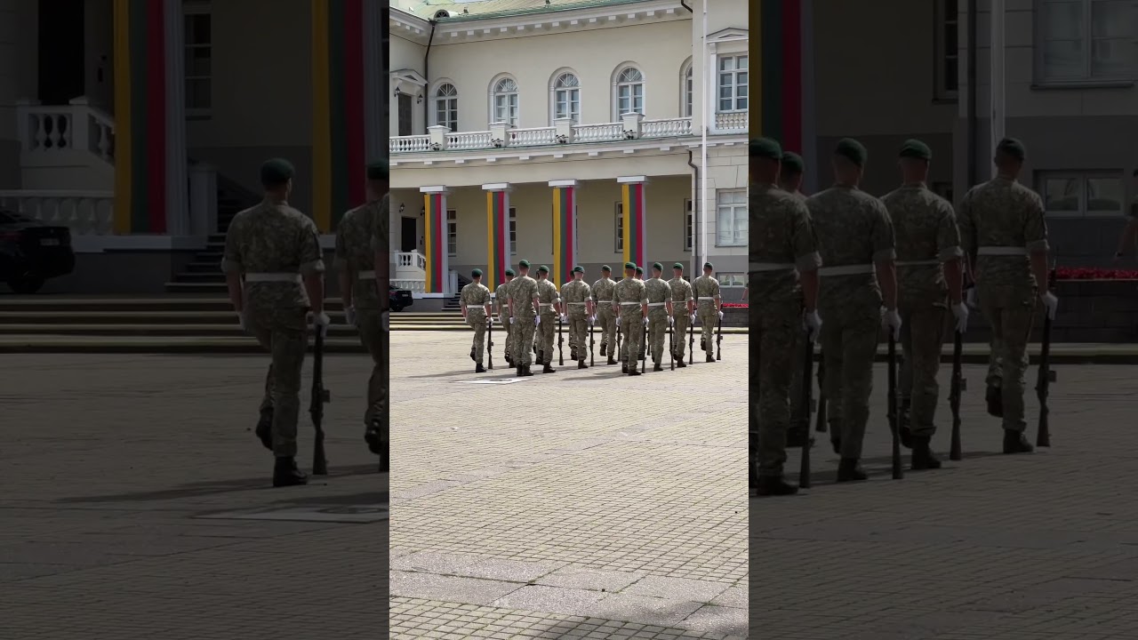 Lithuania prepares a military parade 
