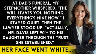 At Dad's Funeral, My Stepmother Said The Will Leaves You Nothing - Then The Lawyer Spoke Up
