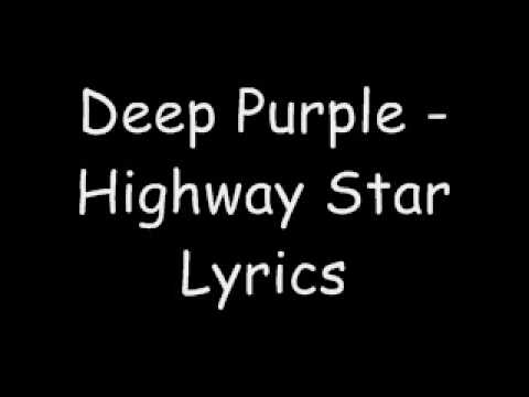 (+) Deep Purple - Highway Star Lyrics