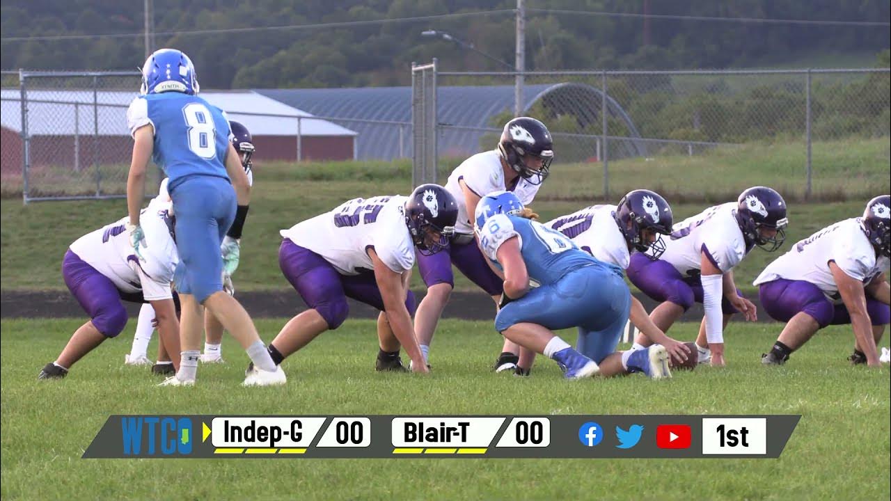 High School Football Independence/Gilmanton v BlairTaylor 9/10/21