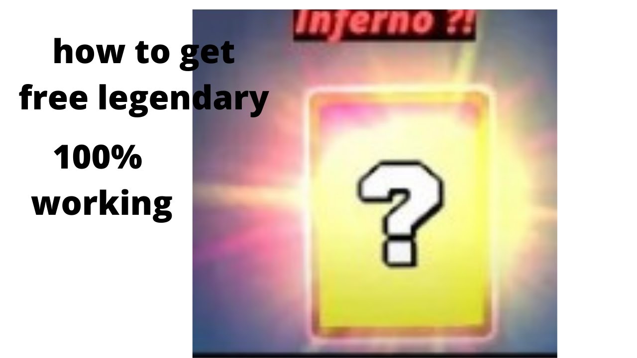 How to get free legendary  100% working trick