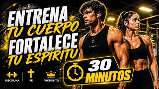 30 MINUTOS DE MÚSICA CRISTIANA PARA ENTRENAR 💪 Workout Cristiano | Gym Motivation | Fe y Disciplina