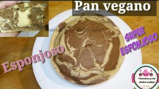 PAN SIN HUEVO SIN LECHE ESPONJOSO Y Húmedo VEGANO DELICIOSO